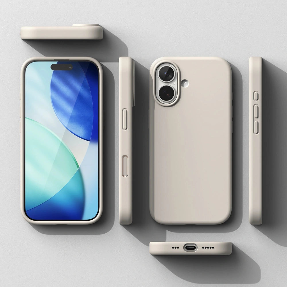 Ringke iPhone 17 - Silicone Magnetic MagSafe - Θήκη Σιλικόνης με MagSafe - Stone