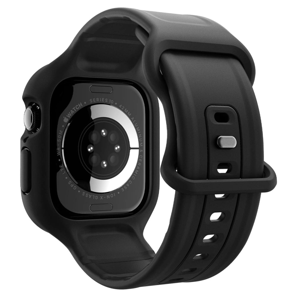 Spigen Λουράκι Apple Watch 10/11 - 42mm με Θήκη Προστασίας - Vault Pro - Matte Black