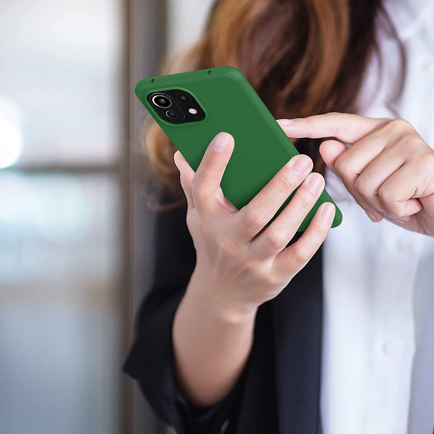 KW Xiaomi Mi 11 Lite / Mi 11 Lite 5G Θήκη Σιλικόνης TPU - Pixie Green - 54726.227