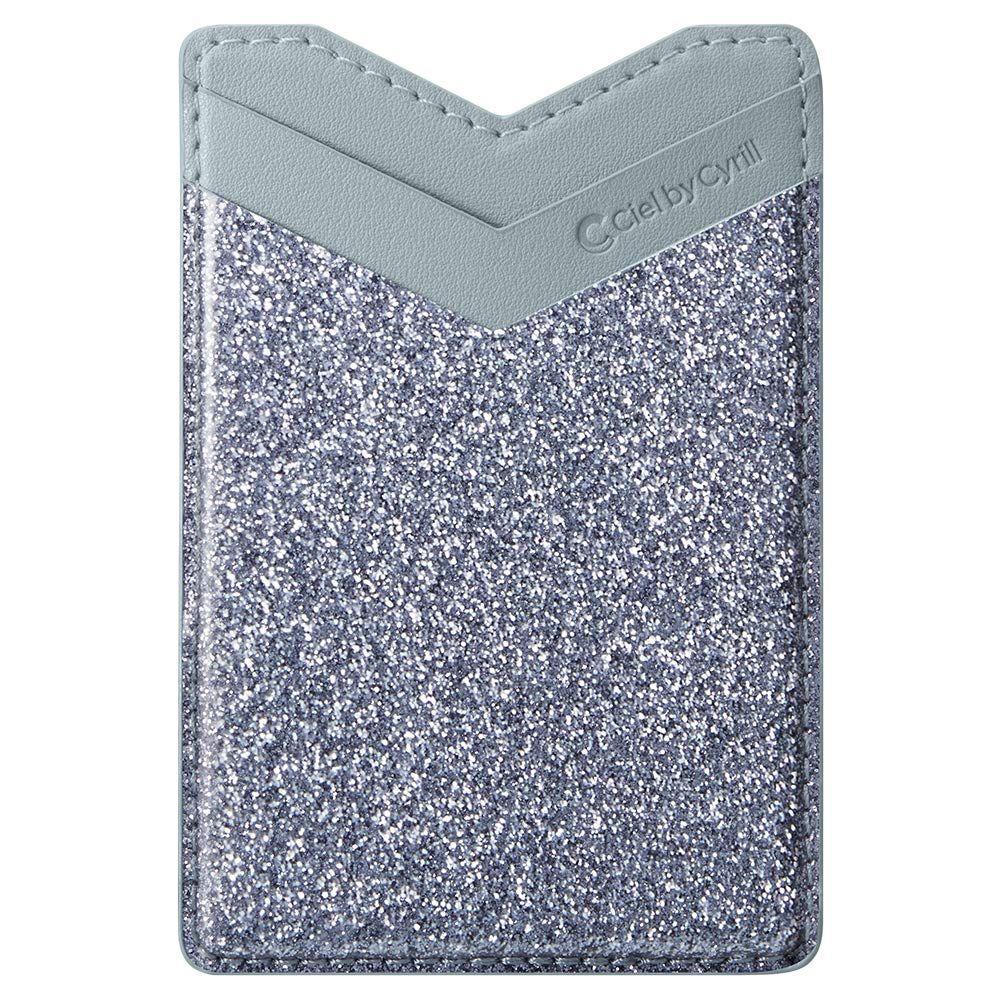 Cyrill Shine Wallet - Θήκη για Κάρτες - Glitter Blue Grey