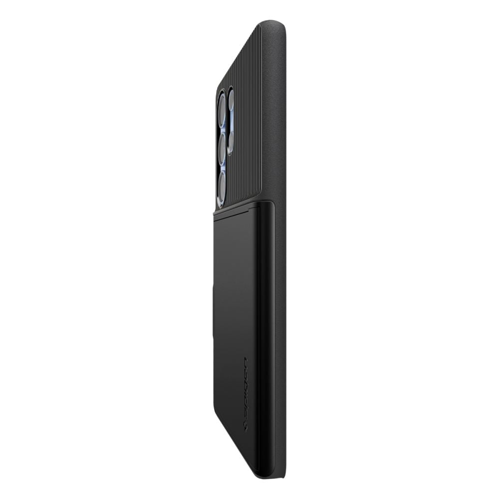 Spigen Samsung Galaxy S25 Ultra Slim Armor CS Σκληρή Θήκη με Υποδοχή για Κάρτα - Black