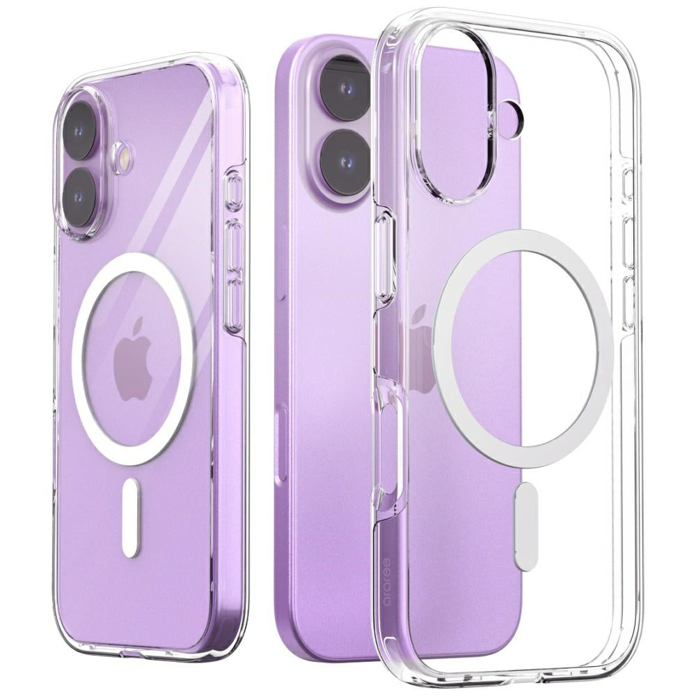 Araree iPhone 17 - Duple M MagSafe - Σκληρή Θήκη με Πλαίσιο Σιλικόνης - Clear