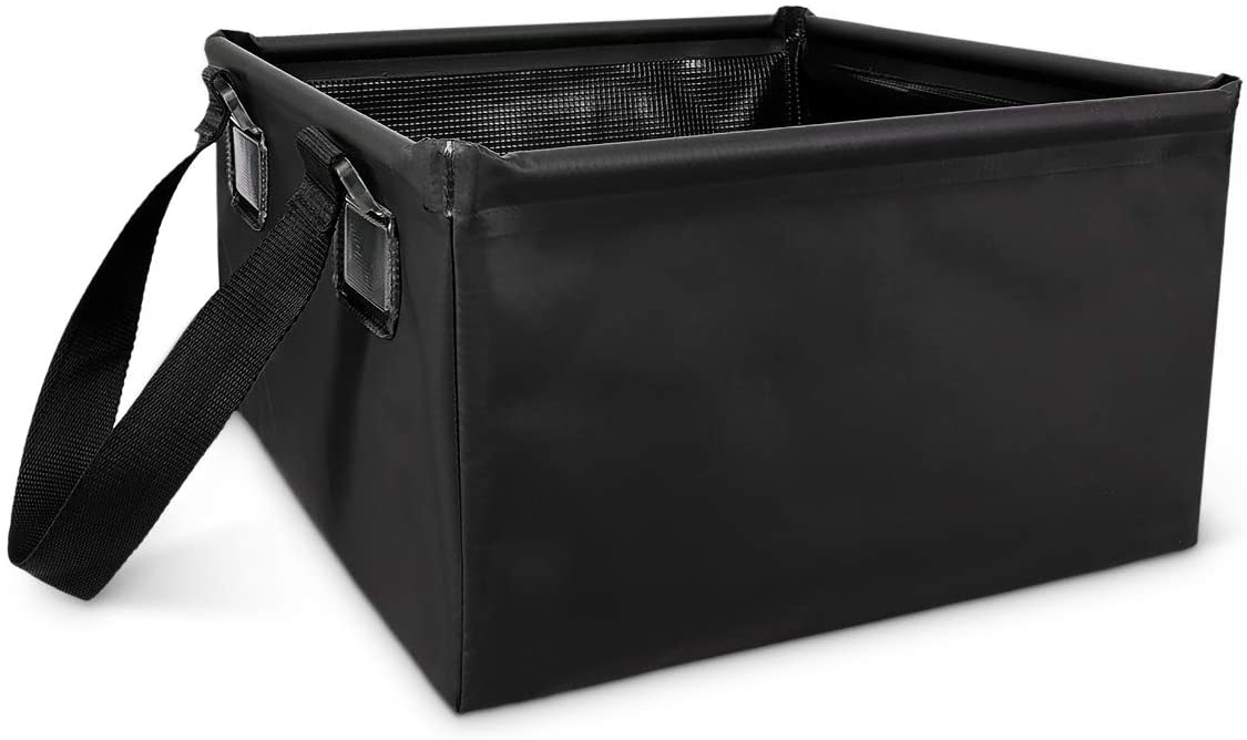 Navaris Πτυσσόμενος Κάδος Νερού και Αποθήκευσης - 15L - Black - 50878.2.01