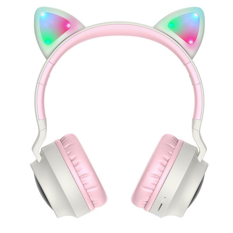 Hoco W27 Cat Ear - Ασύρματα Bluetooth 5.0 Ακουστικά - Grey