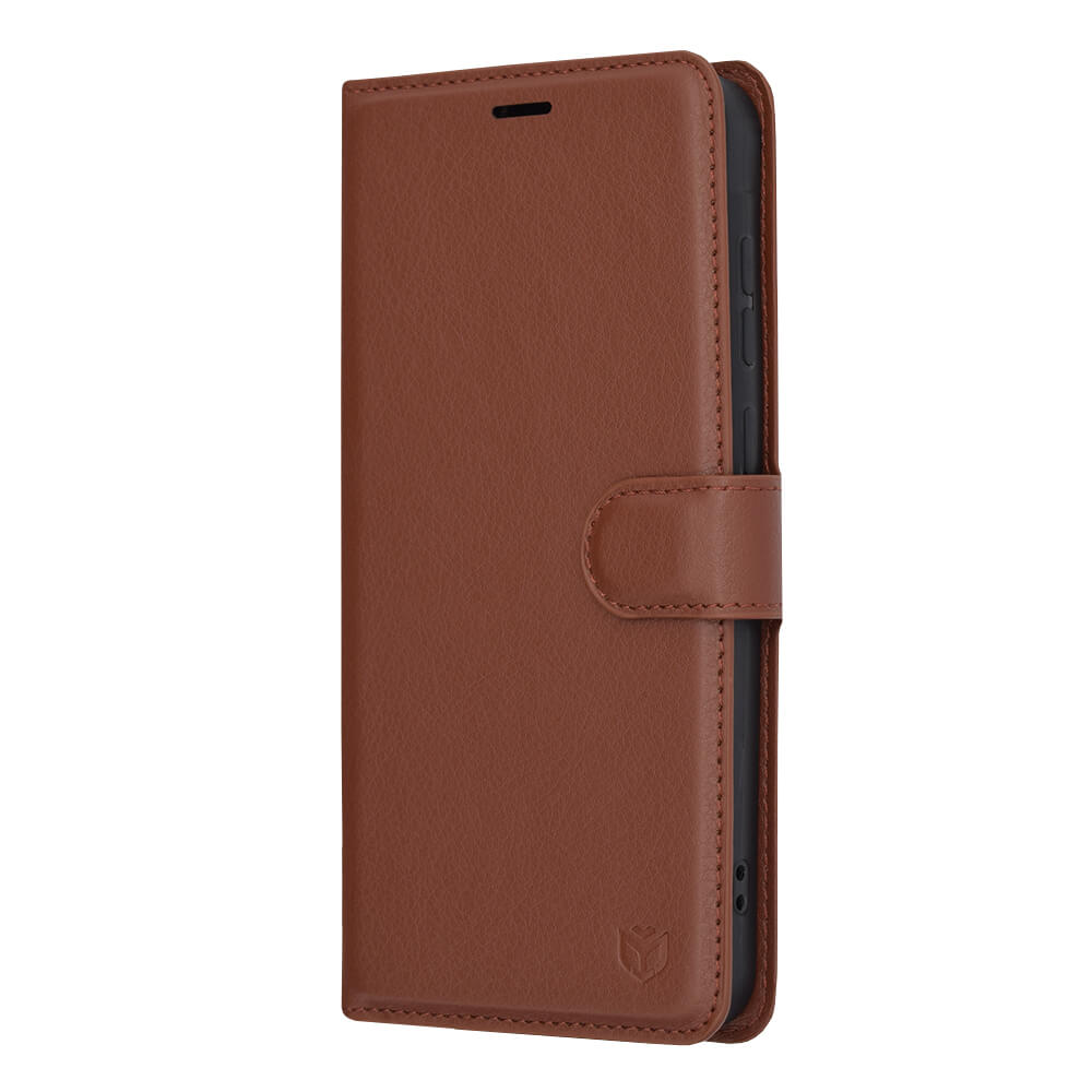 Techsuit Samsung Galaxy A55 5G - Leather Folio - Θήκη Πορτοφόλι από Δερματίνη με Stand - Brown