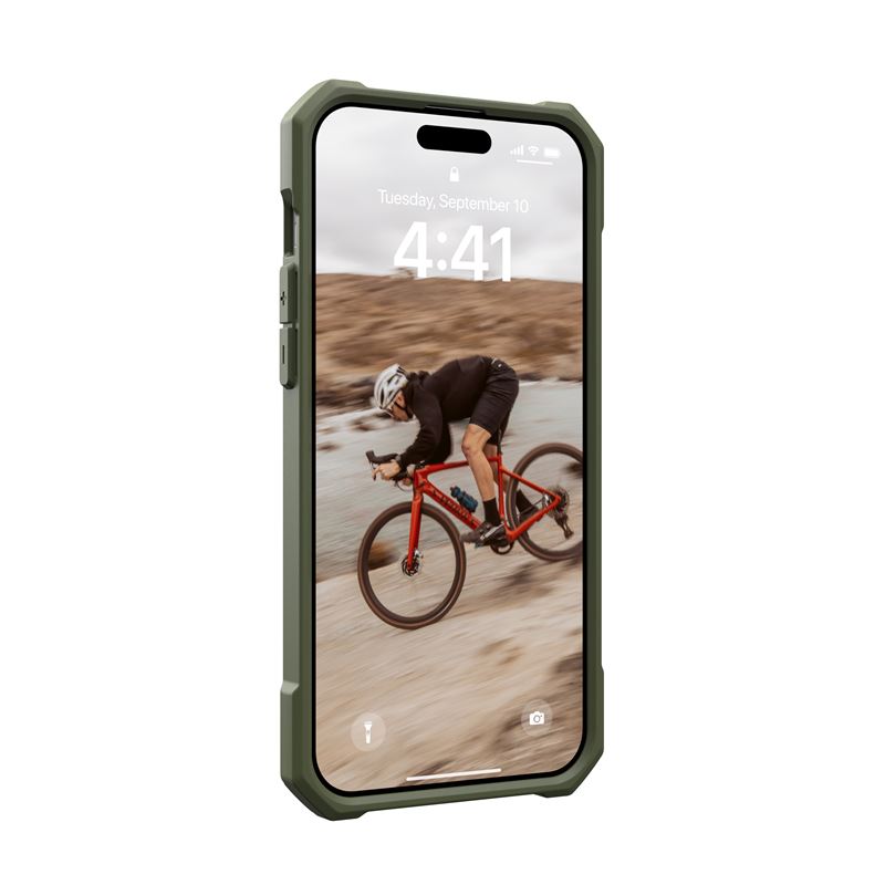 UAG iPhone 15 Plus Essential Armor MagSafe Θήκη Σιλικόνης TPU με MagSafe - Olive Drab