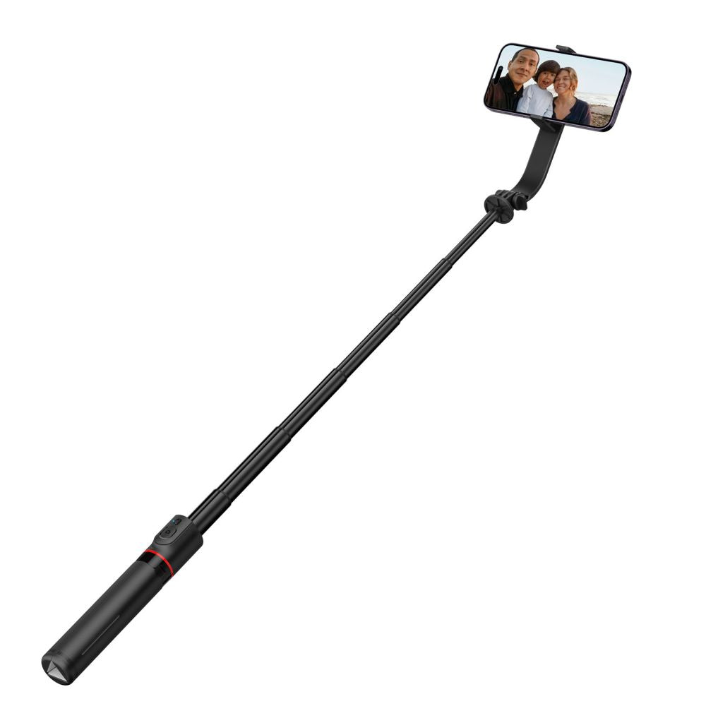 Tech-Protect L04S Ασύρματο MagSafe Selfie Stick με Τρίποδο - Black