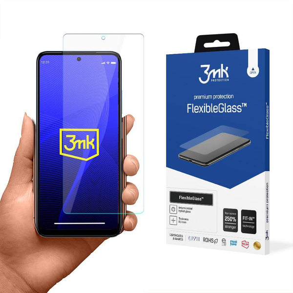 3MK Xiaomi Redmi Note 12S 0.30mm 7H Anti Fingerprint Flexible Tempered Glass Ευλύγιστο Αντιχαρακτικό Γυαλί Οθόνης - Clear