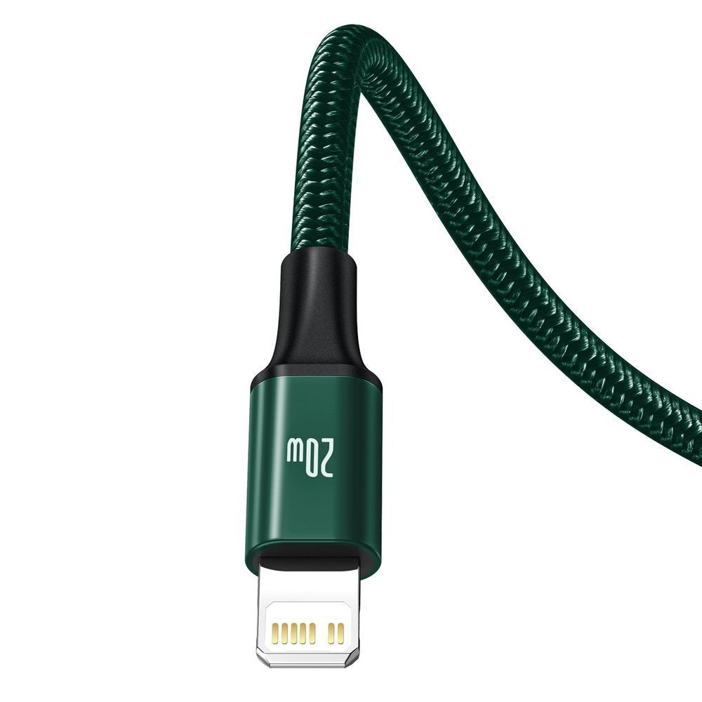 Baseus Rapid 3in1 Καλώδιο Φόρτισης Type-C 20W 1.5m - Micro USB / Lightning / Type-C - Green - CAMLT-SC06