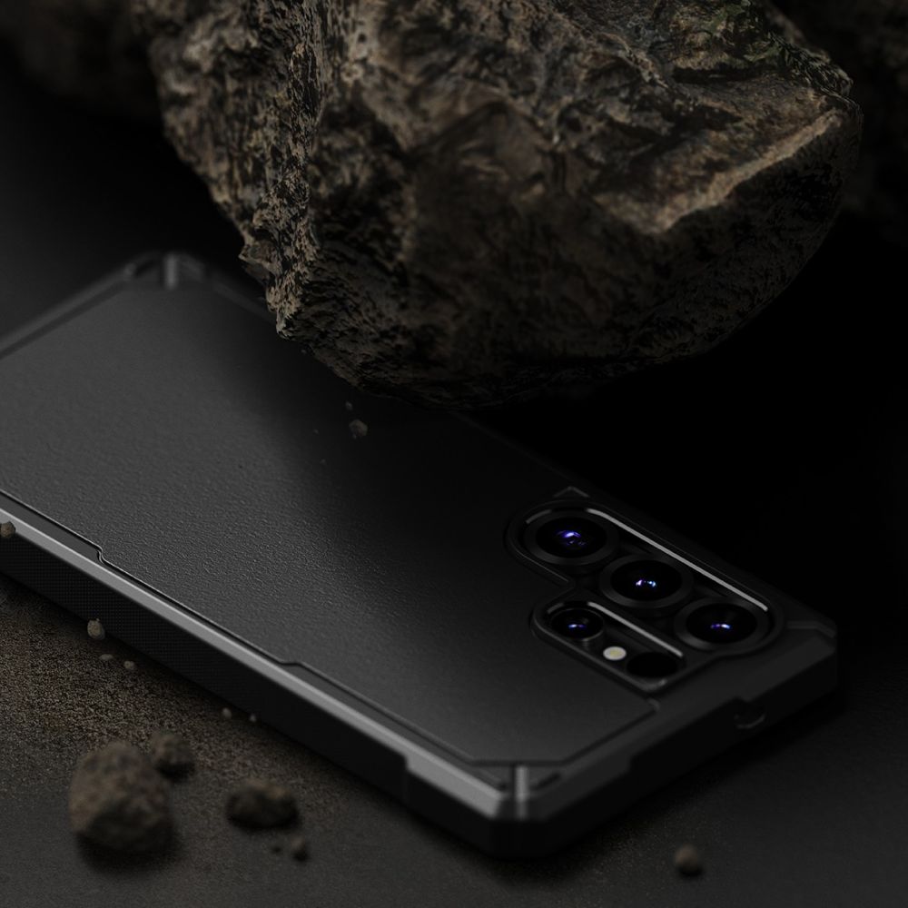 Ringke Samsung Galaxy S25 Ultra Rugged Gear Σκληρή Θήκη TPU - Black