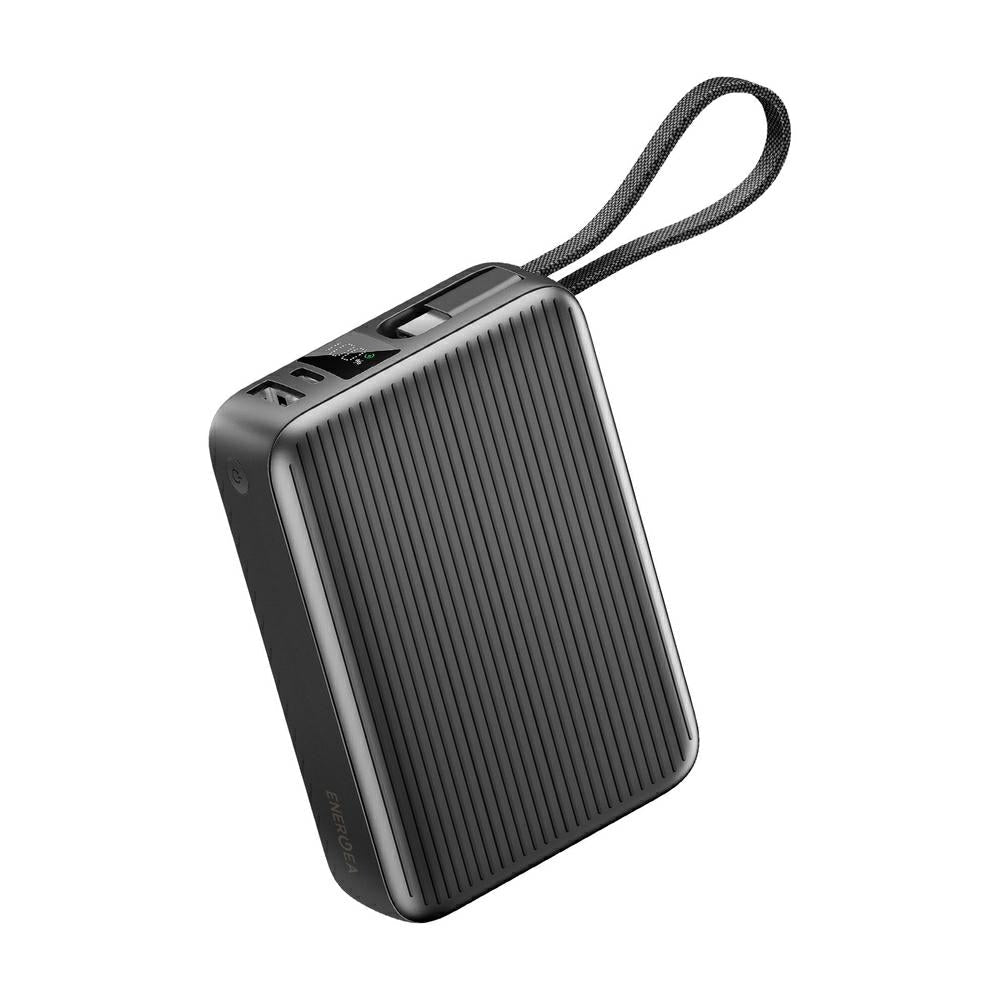 Energea PowerBank 20.000mAh με 1 Θύρα USB - C και 1 Θύρα USB και Ενσωματωμένο Καλώδιο Type - C - Integra Ultra 45 3C PD45W - Grey