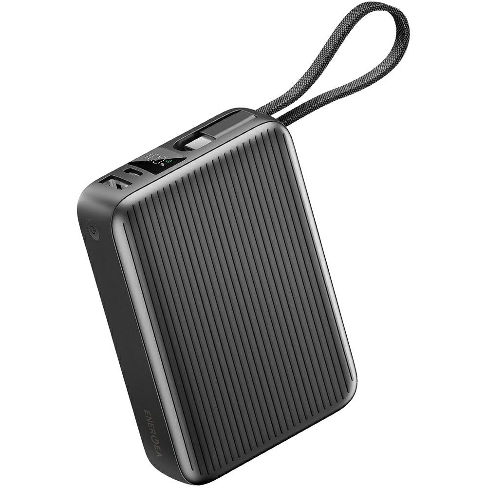 Energea PowerBank 20.000mAh με 1 Θύρα USB - C και 1 Θύρα USB και Ενσωματωμένο Καλώδιο Type - C - Integra Ultra 45 PD45W - Grey