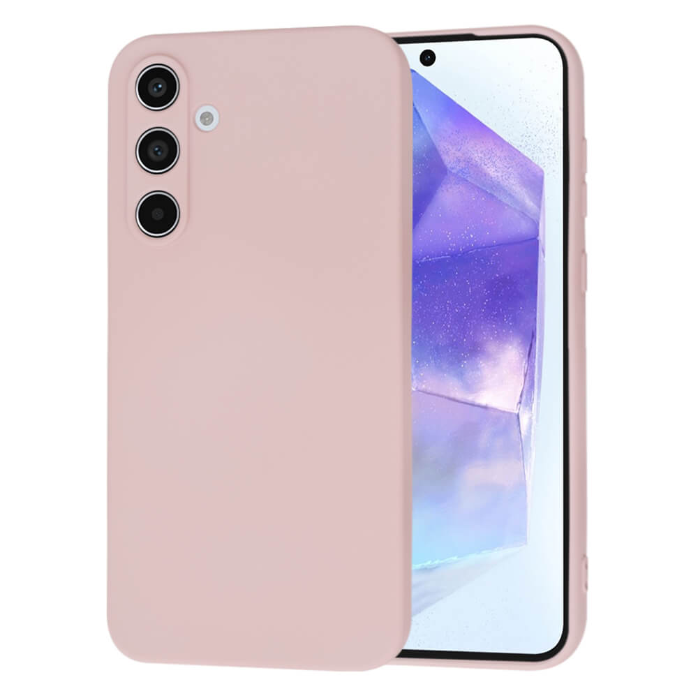 Techsuit Samsung Galaxy A55 5G SoftFlex Θήκη Σιλικόνης - Pink Sand