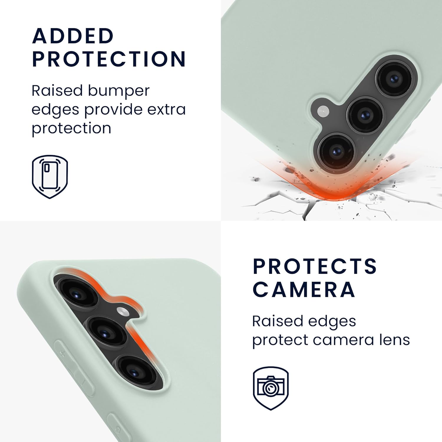 KW Samsung Galaxy S24 FE Λεπτή Θήκη Σιλικόνης TPU - Cool Mint