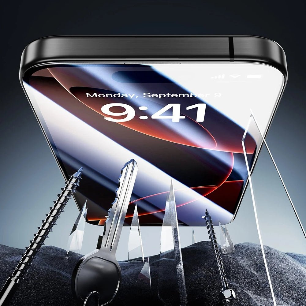 ESR iPhone 17 Pro - Αντιχαρακτικό Γυαλί Οθόνης - UltraFit Armorite - 3 Τεμάχια - Black