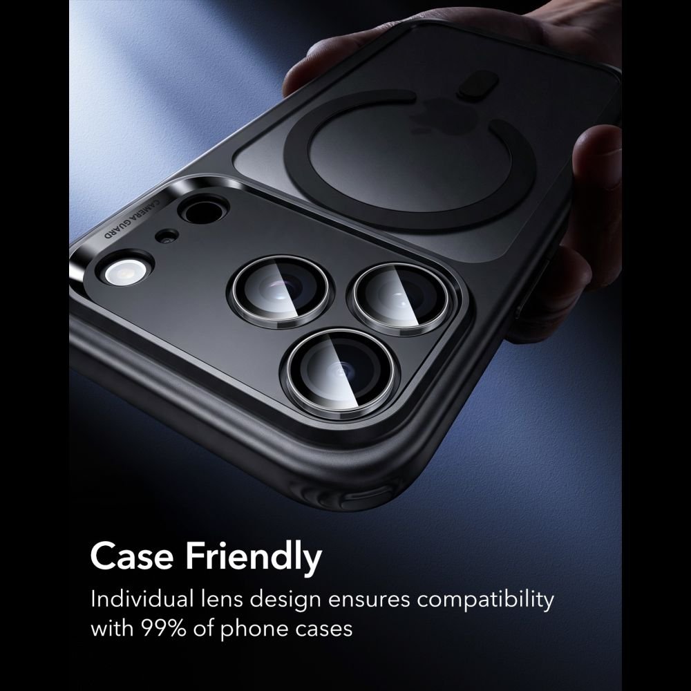 ESR iPhone 18 Pro / iPhone 18 Pro Max Αντιχαρακτικό Γυαλί για την Κάμερα - Armorite - Clear