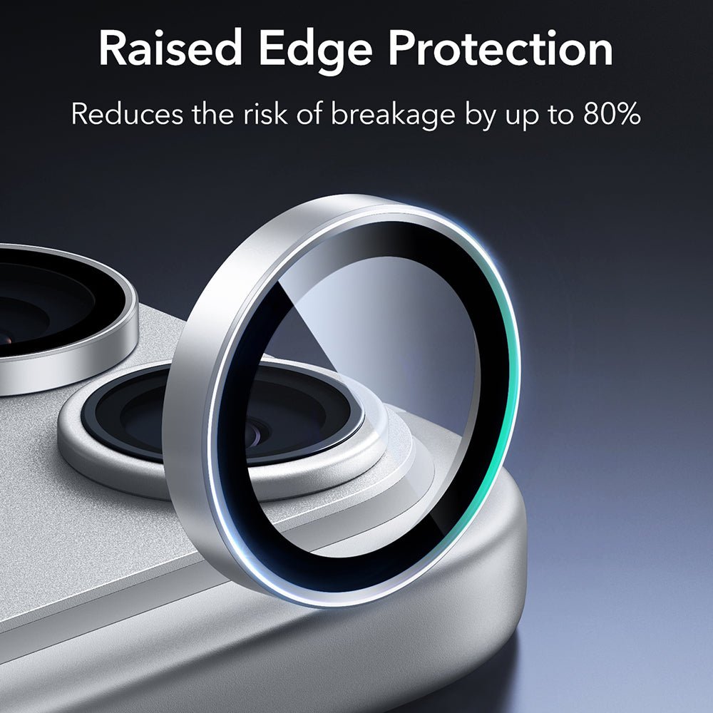 ESR iPhone 18 Pro / iPhone 18 Pro Max - Αντιχαρακτικό Γυαλί για την Κάμερα - Armorite - Silver