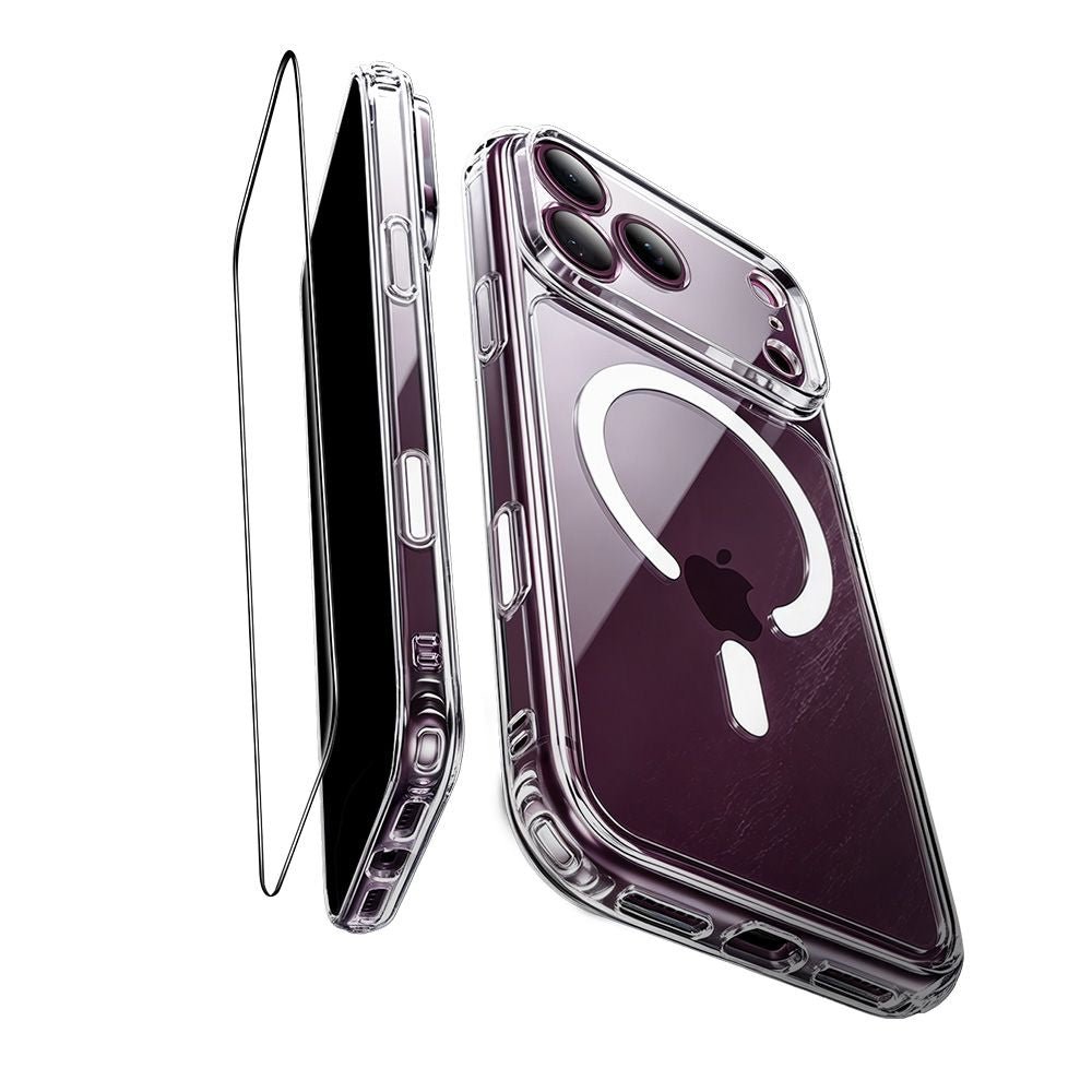 ESR iPhone 18 Pro Max / iPhone 17 Pro Max - Σετ με Θήκη Classic Hybrid MagSafe και Αντιχαρακτικό Γυαλί Οθόνης - Clear