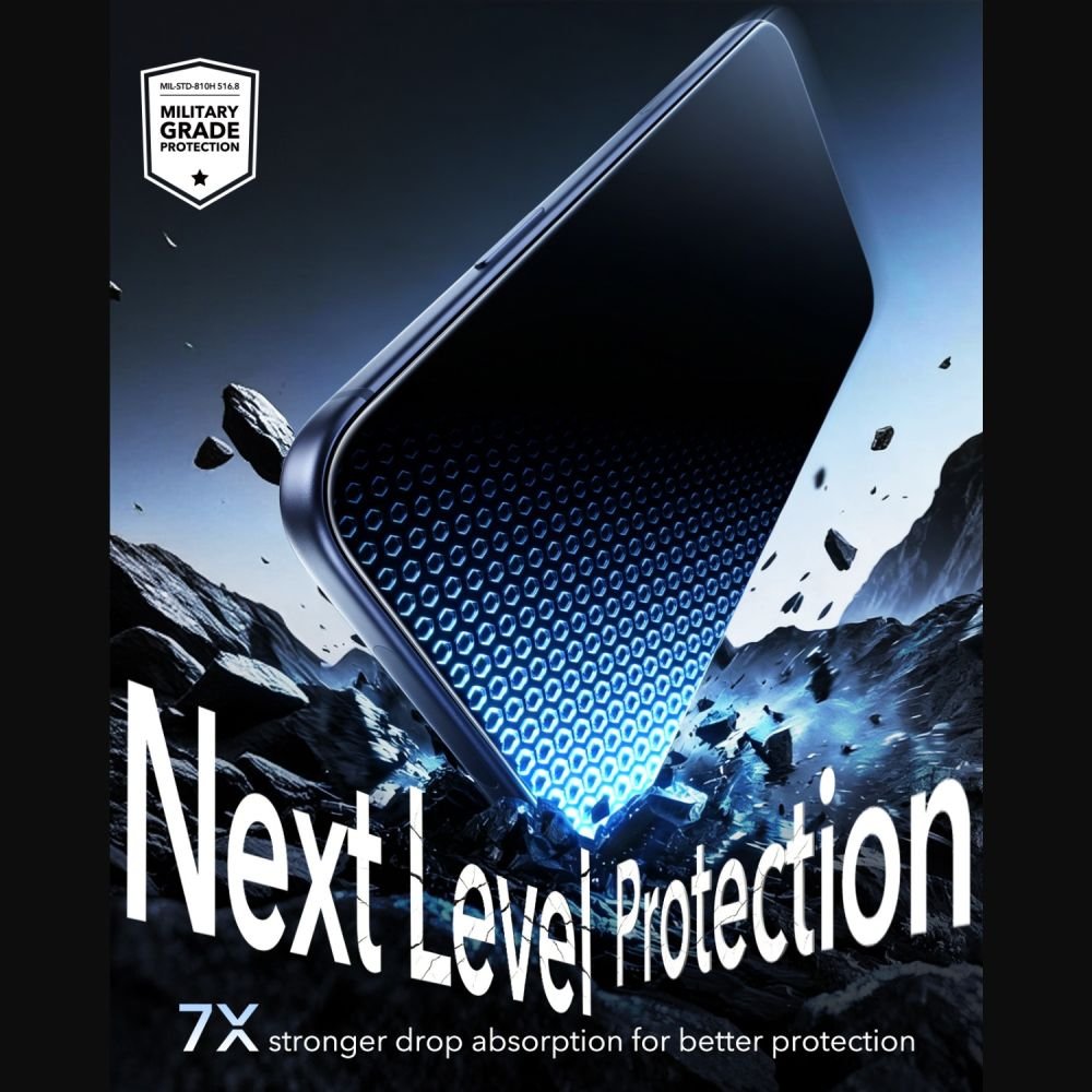 ESR iPhone 18 Pro - Privacy Αντιχαρακτικό Γυαλί Οθόνης - UltraFit Armorite - 2 Τεμάχια - Privacy