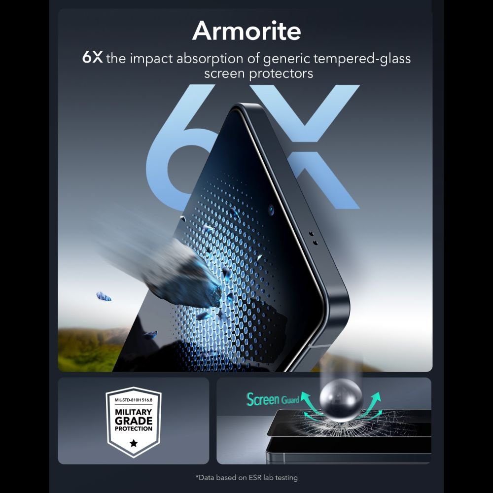 ESR Samsung Galaxy S26 Ultra - Αντιχαρακτικό Γυαλί Οθόνης - UltraFit Armorite - Privacy