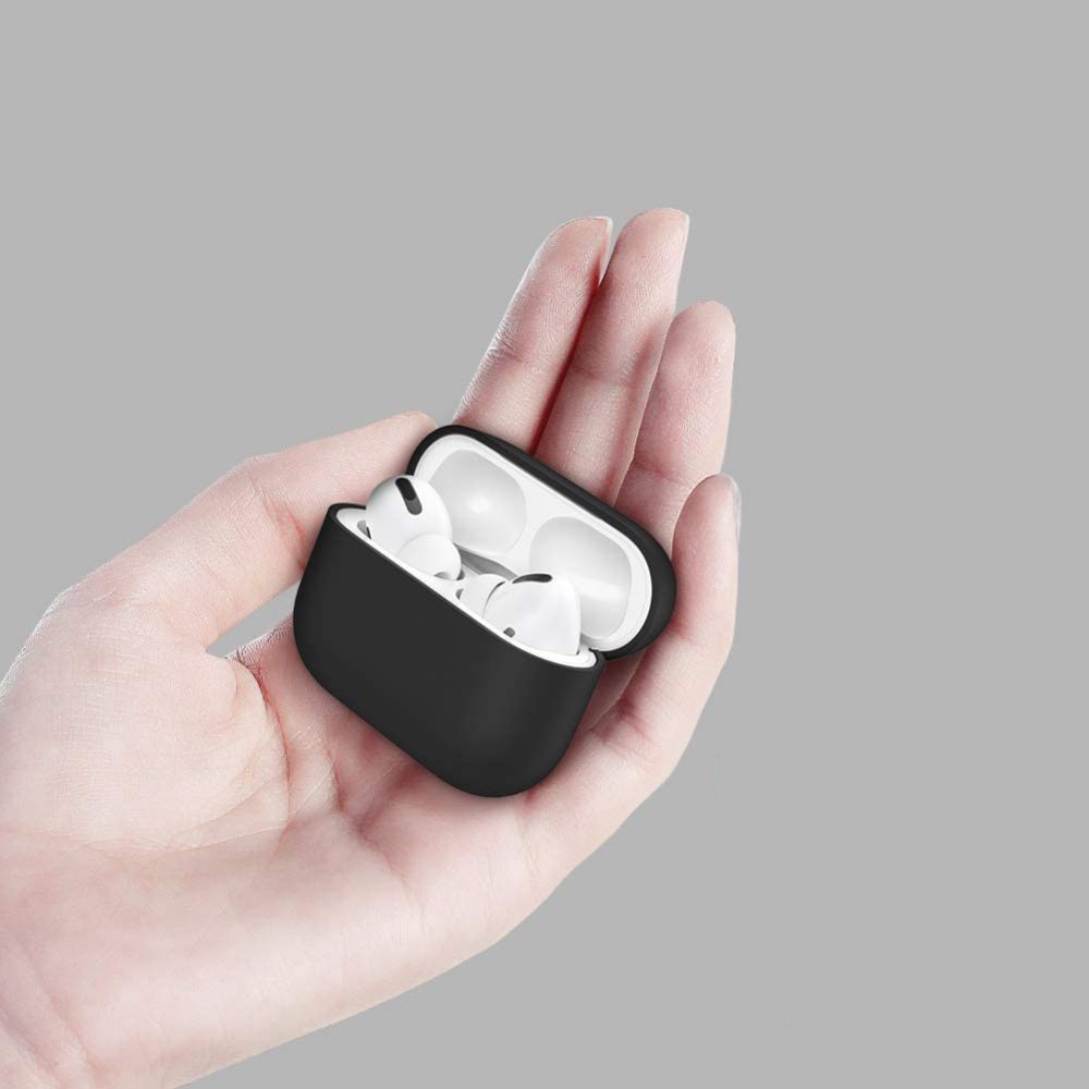 Tech-Protect AirPods Pro 1 / 2 Θήκη Σιλικόνης - Icon - Black