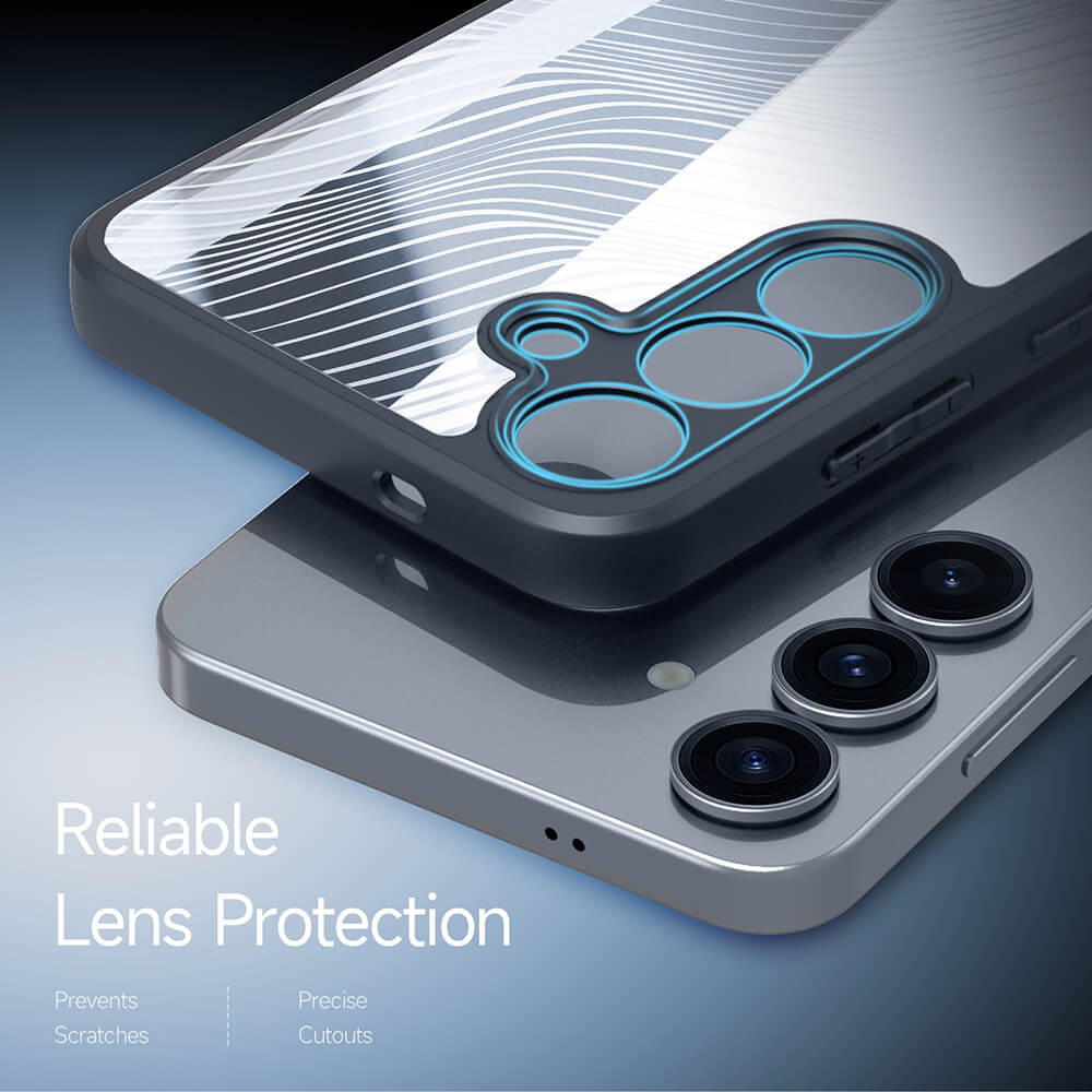 Dux Ducis Samsung Galaxy S25 Plus - Aimo Series - Σκληρή Θήκη με Πλαίσιο Σιλικόνης - Black