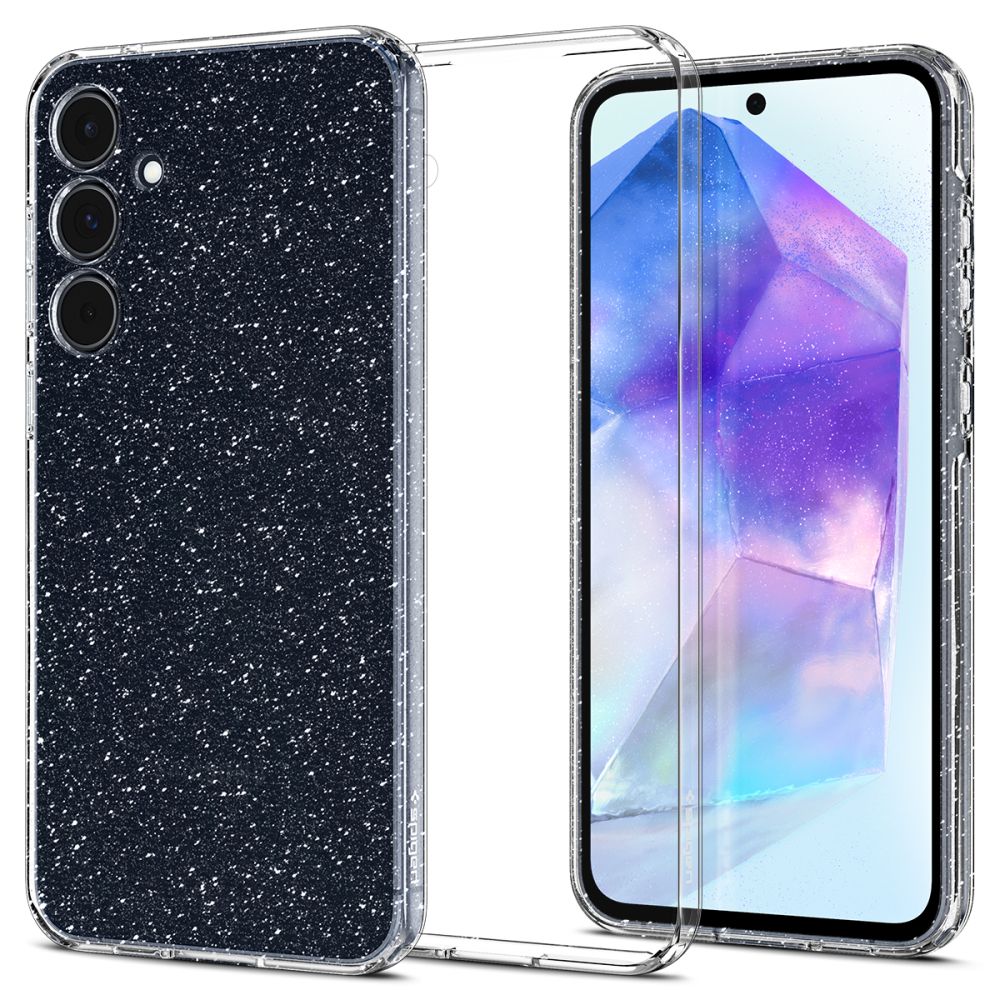 Spigen Samsung Galaxy A55 5G Liquid Crystal Θήκη Σιλικόνης - Glitter Crystal