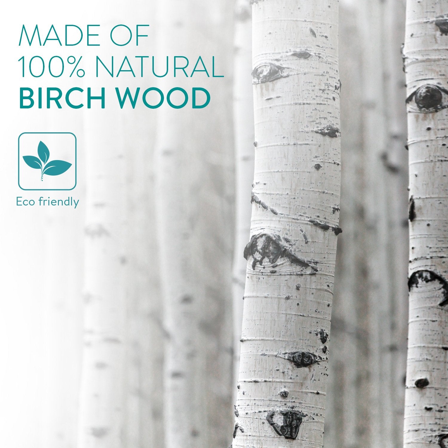 Navaris Disposable Wooden Cutlery Set Σετ με 200 Ξύλινα Μαχαίρια Κουτάλια και Πιρούνια - 50674.200.01