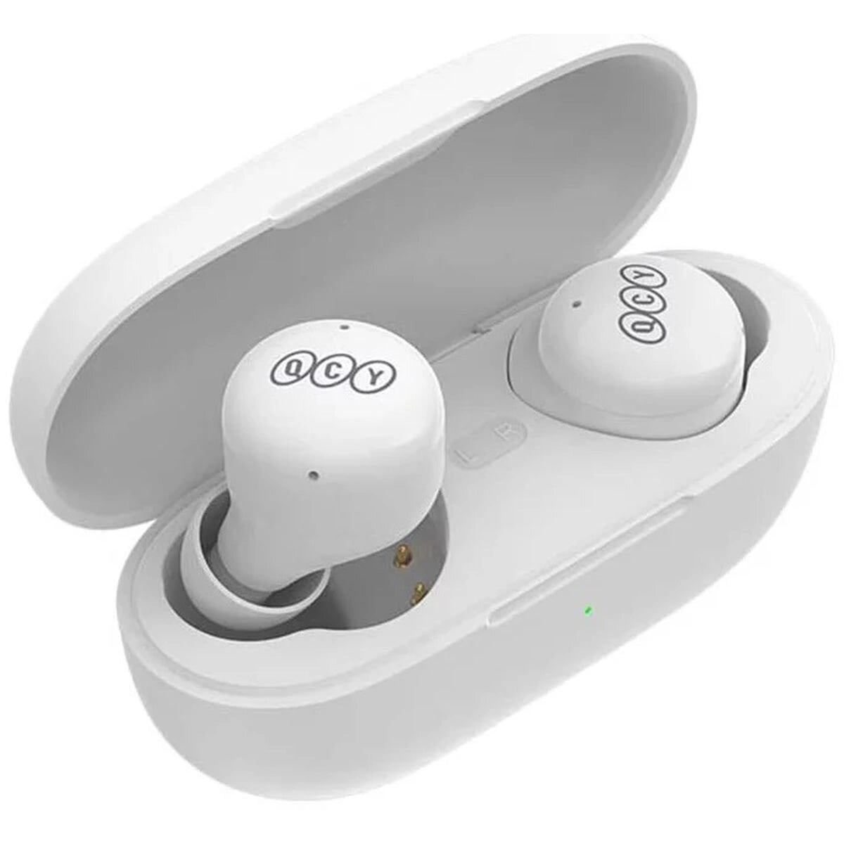 QCY T17 TWS Bluetooth 5.1 - Ασύρματα ακουστικά για Κλήσεις / Μουσική - White