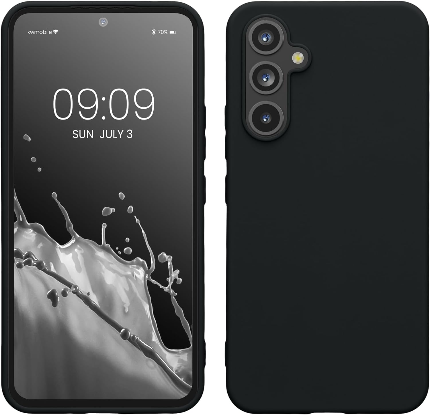 KW Samsung Galaxy A54 5G Θήκη Σιλικόνης TPU - Blueberry Blue