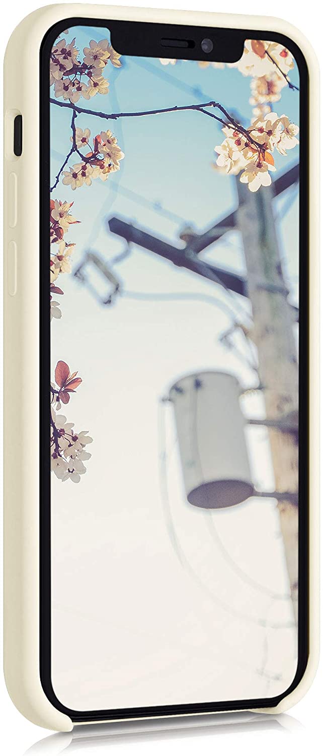 KW iPhone 12 / iPhone 12 Pro Θήκη Σιλικόνης Rubber TPU - Jet Stream - 52641.204