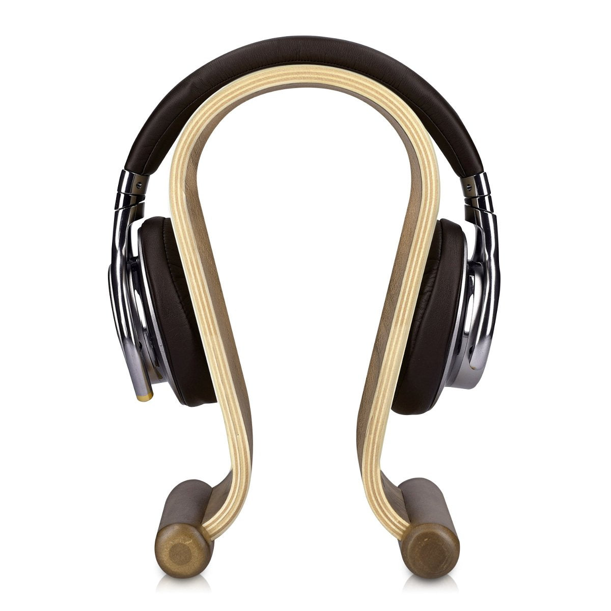 Kalibri Βάση Ακουστικών από Ξύλο - Walnut Brown - 39069.05