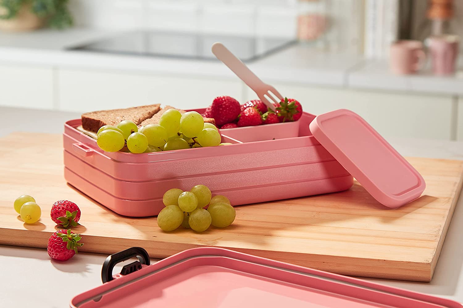 Mepal Bento Lunch Box Take a Break - Δοχείο Φαγητού - BPA FREE - 1.5L - Nordic Pink