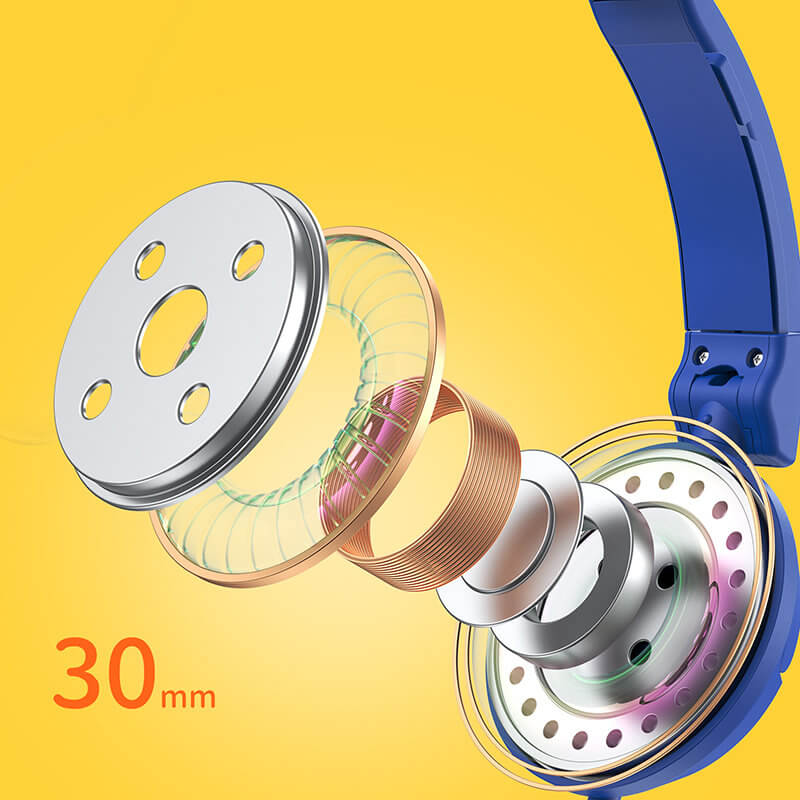 Joyroom Wired Headphones for Children Ενσύρματα Ακουστικά για Παιδιά - Pink - JR-HC1