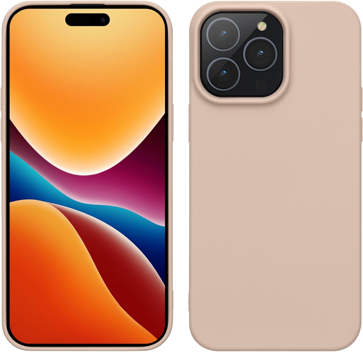 KW iPhone 15 Pro Max Λεπτή Θήκη Σιλικόνης TPU - Coconut Swirl - 61960.225