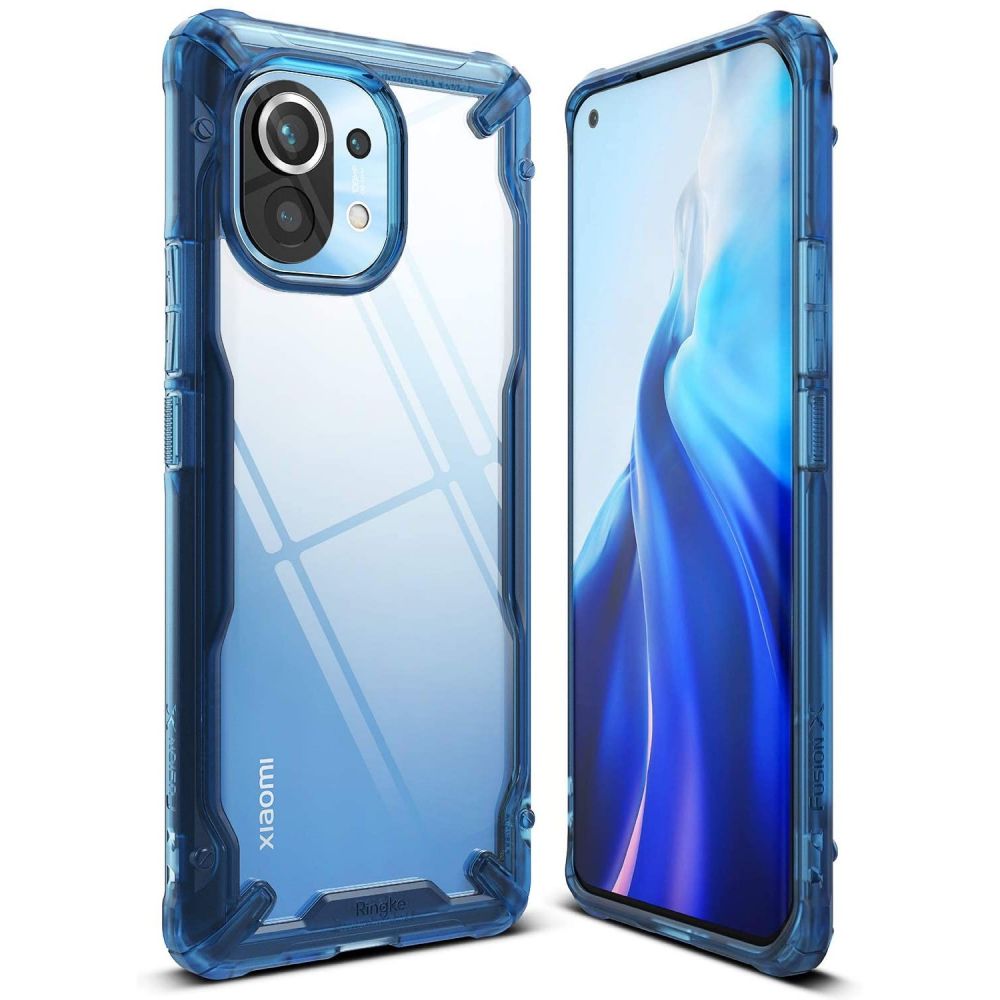 Ringke Xiaomi Mi 11 Fusion X Σκληρή Θήκη με Πλαίσιο Σιλικόνης - Space Blue