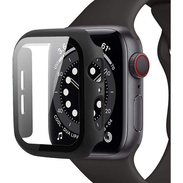 Tech-Protect Θήκη Apple Watch 7 / 8 / 9 - 45 mm Defence 360 με Προστασία Οθόνης - Black - likebrands.gr