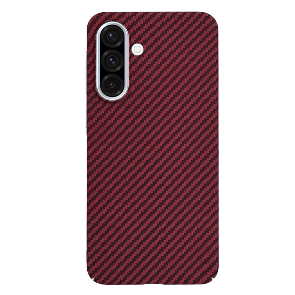 Techsuit Samsung Galaxy A36 5G Σκληρή Θήκη Carbonite FiberShell - Red