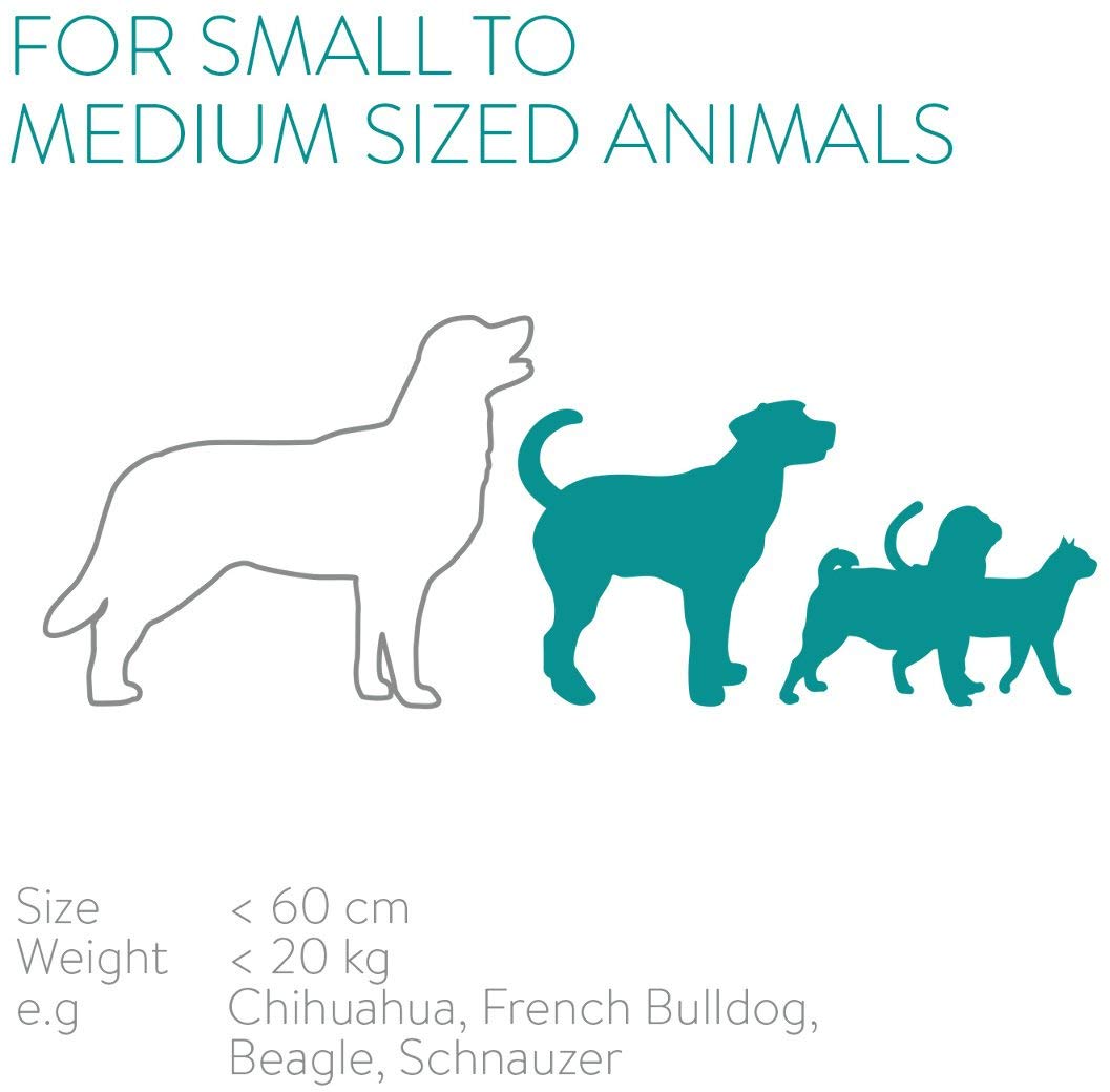 Navaris Ποτίστρα - Συντριβάνι με Φίλτρο και Ρυθμιζόμενη Ροή Νερού για Κατοικίδια - 2L - Blue / White - 43477