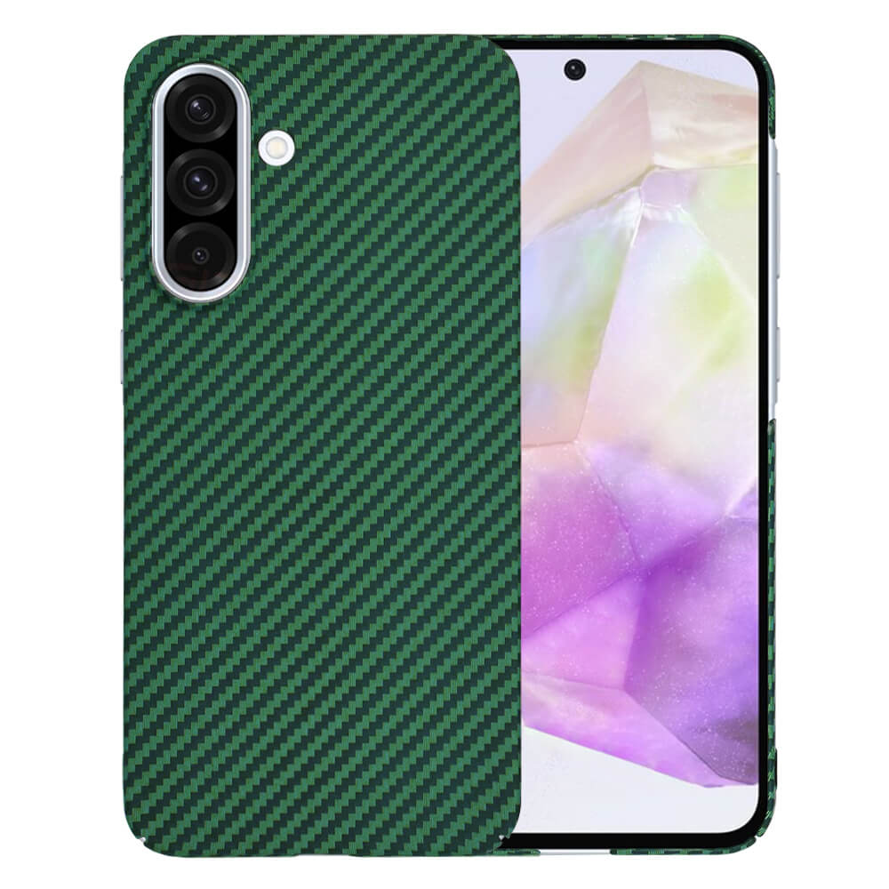 Techsuit Samsung Galaxy A36 5G Σκληρή Θήκη Carbonite FiberShell - Green