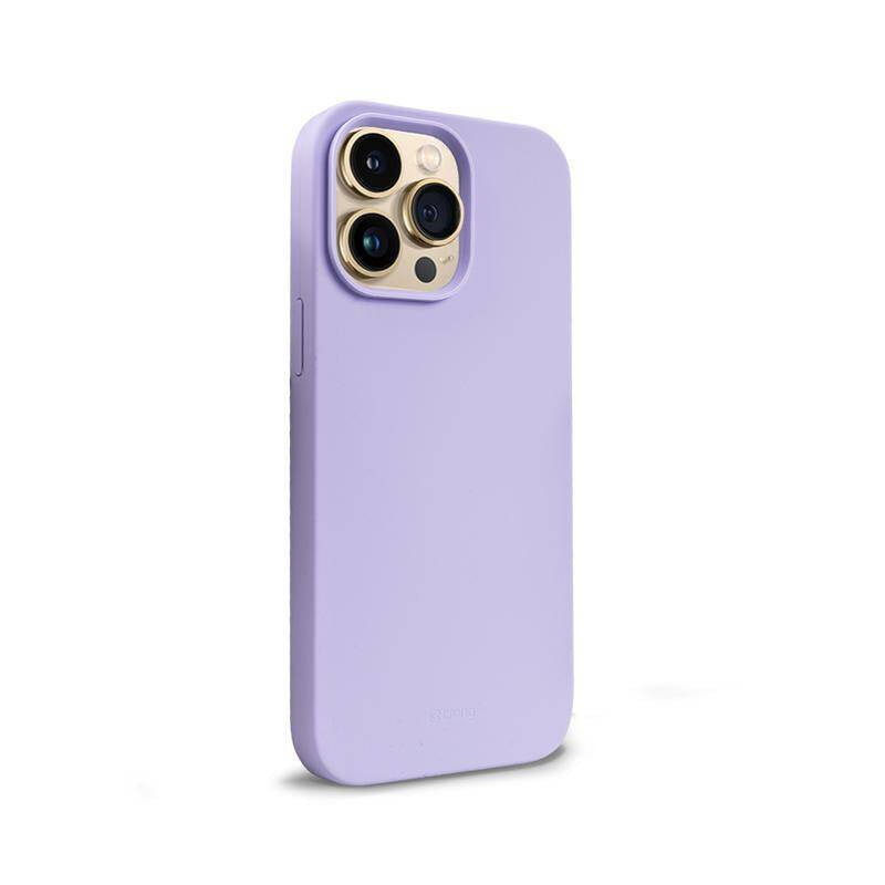 Crong iPhone 14 Pro Max Color Cover Θήκη Σιλικόνης - Purple