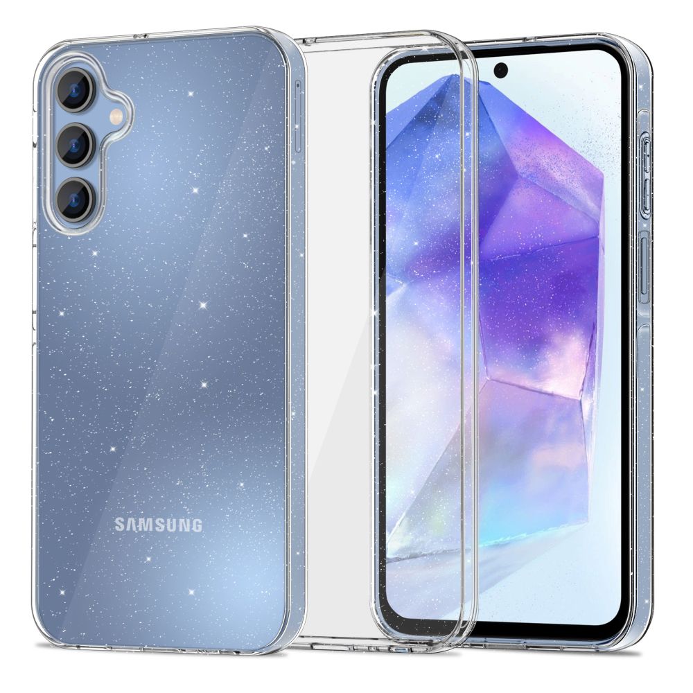 Tech-Protect Samsung Galaxy A55 5G Flexair Θήκη Σιλικόνης - Glitter