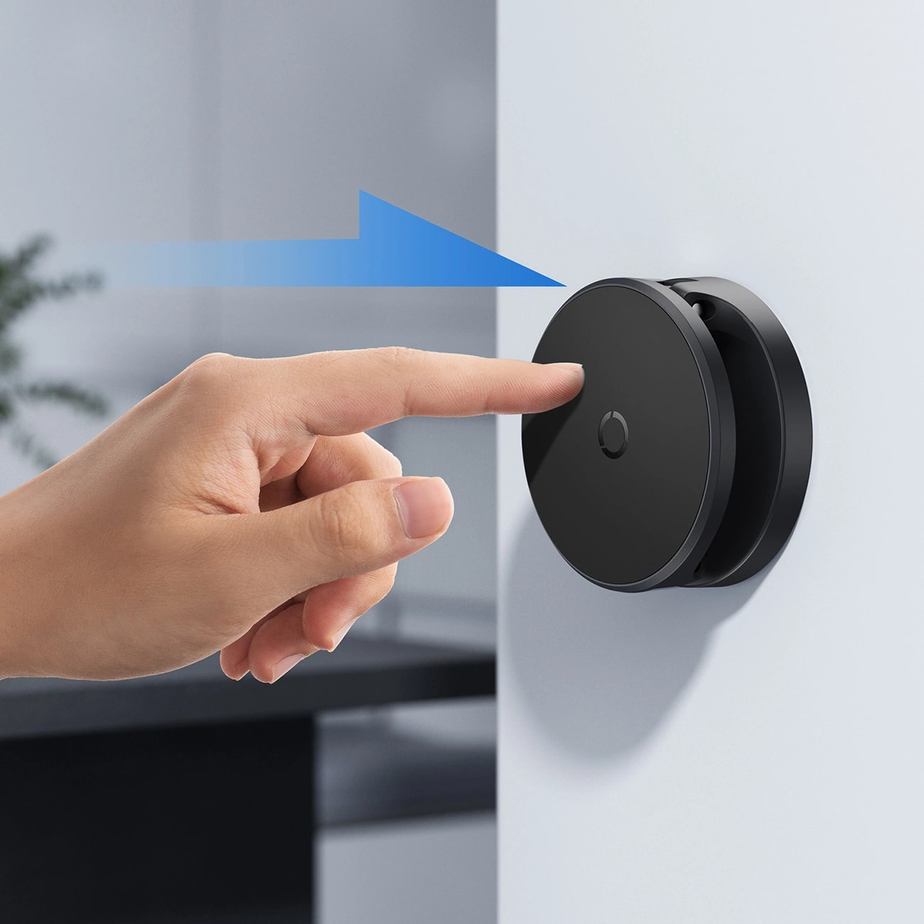 Baseus MagPro Self-adhesive Αναδιπλούμενη Αυτοκόλλητη Μαγνητική Βάση Στήριξης Κινητού - Black - B10564101121-00