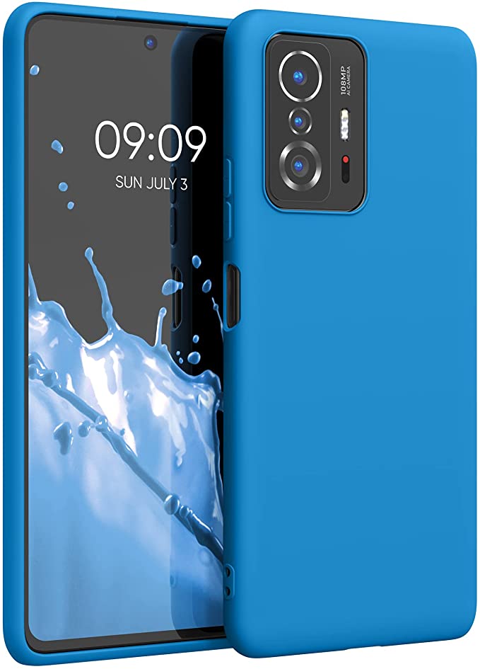 KW Xiaomi 11T / 11T Pro Θήκη Σιλικόνης TPU - Caribbean Blue - 56245.224