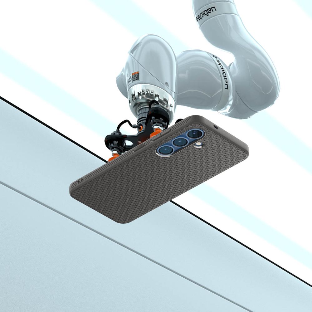 Spigen Samsung Galaxy S25 Plus Liquid Air Θήκη Σιλικόνης - Marble Grey