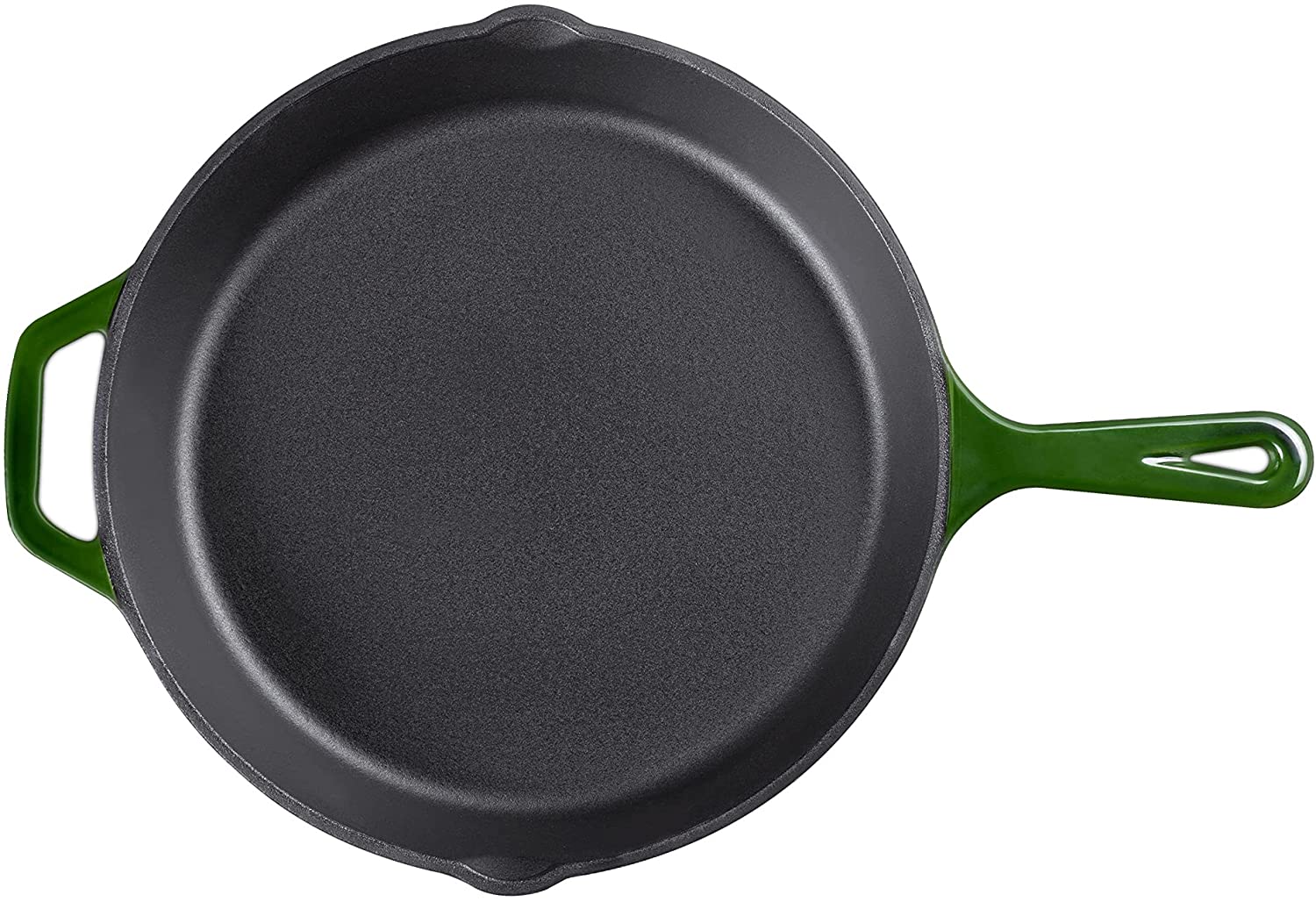 Navaris Μαντεμένιο Τηγάνι - 30cm - Dark Green - 53784.02