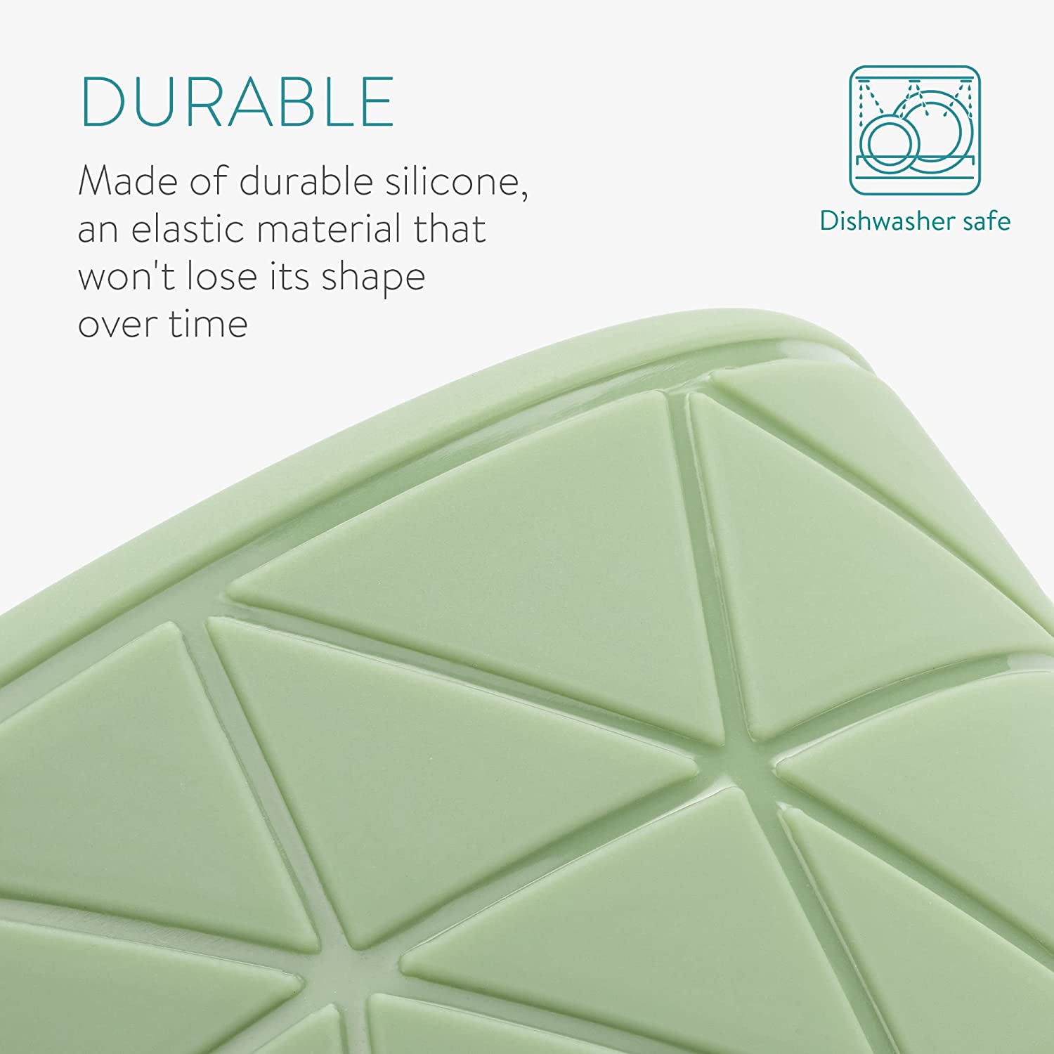 Navaris Σετ με 2 Τσάντες Σιλικόνης για Τροφή Κατοικιδίων - Green / Grey - 55467.07