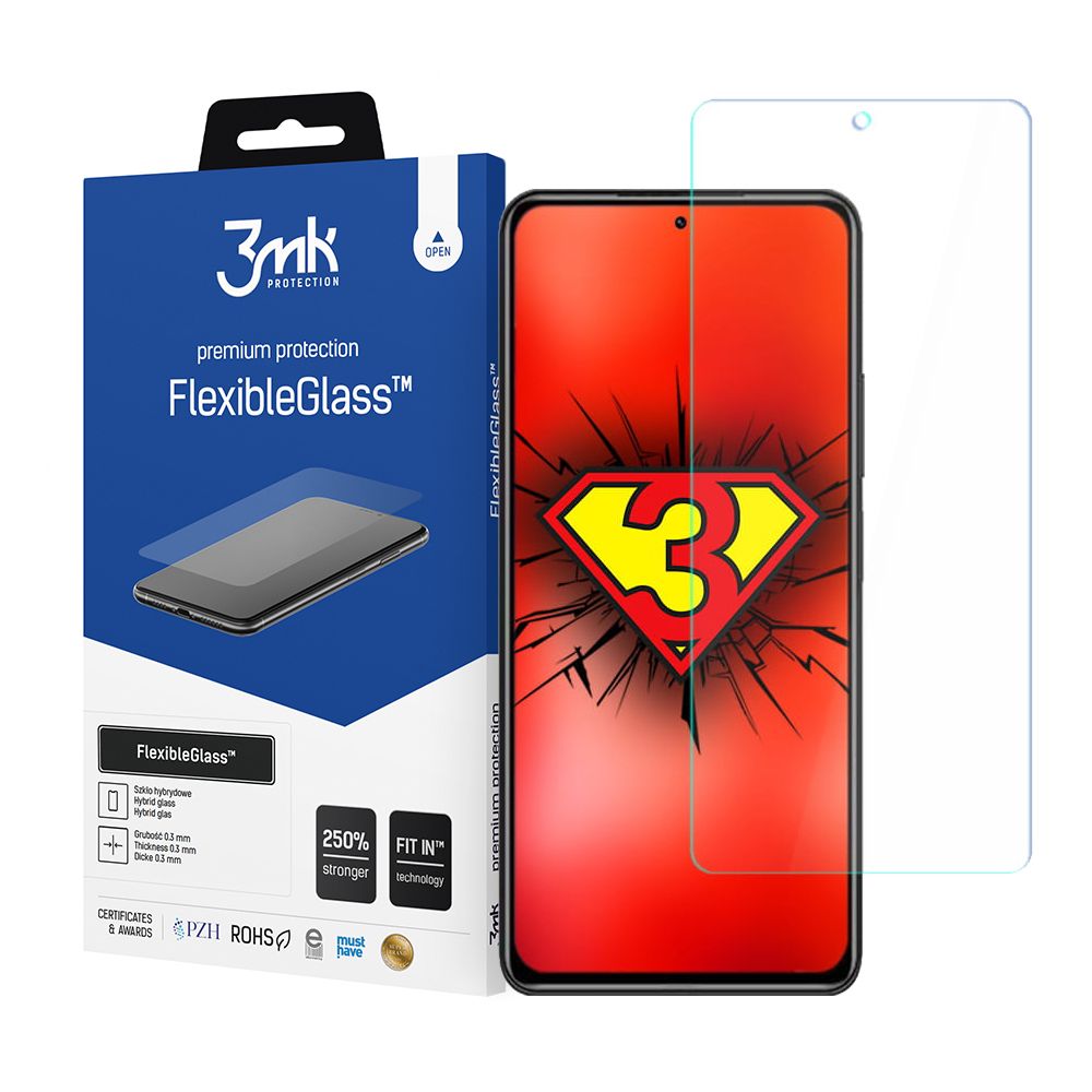 3MK Xiaomi 11T / 11T Pro 0.30mm 7H Anti Fingerprint Flexible Tempered Glass Ευλύγιστο Αντιχαρακτικό Γυαλί Οθόνης - Clear