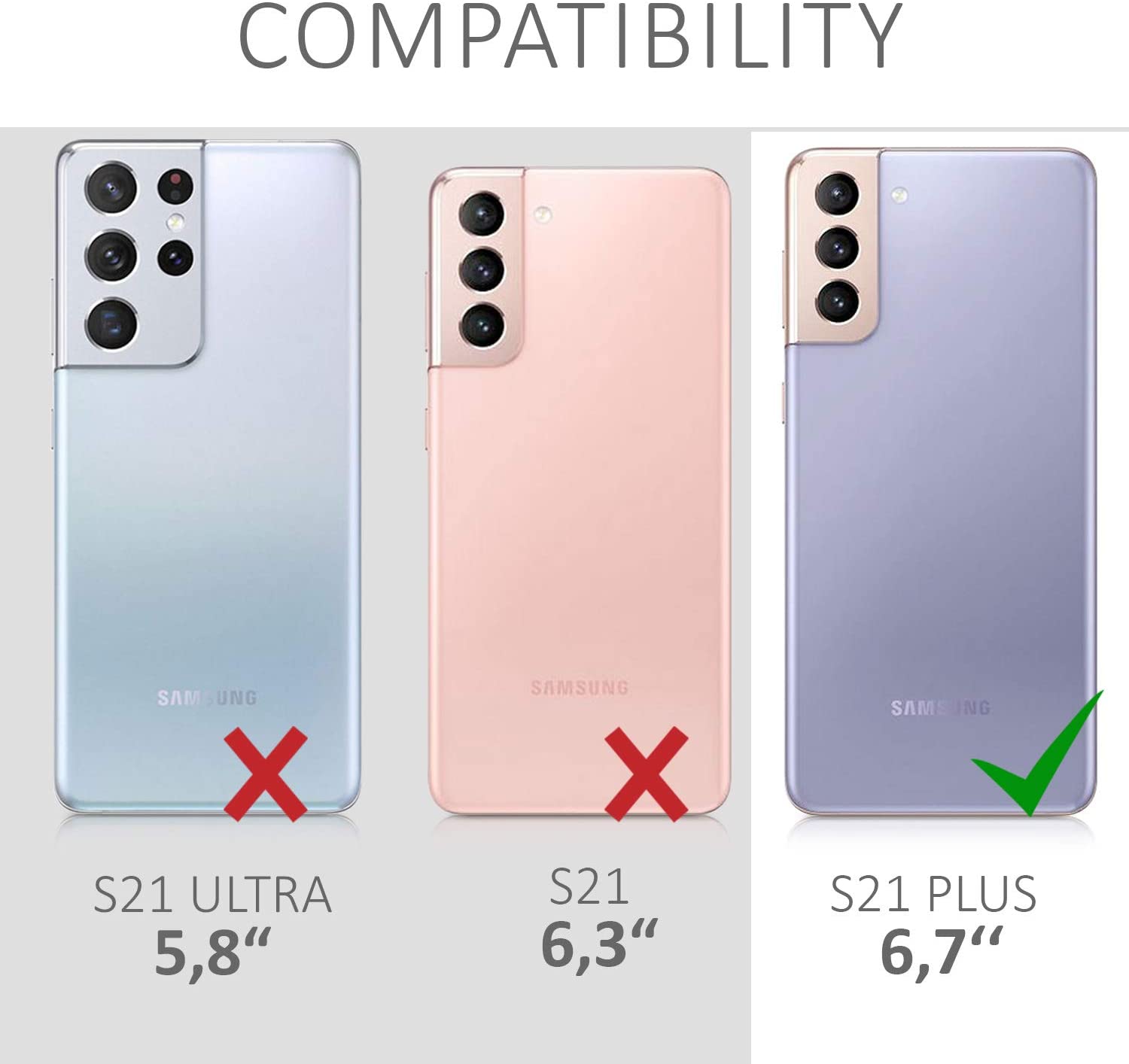 KW Samsung Galaxy S21 Plus Θήκη Σιλικόνης TPU - Light Blue Matte - 54065.58