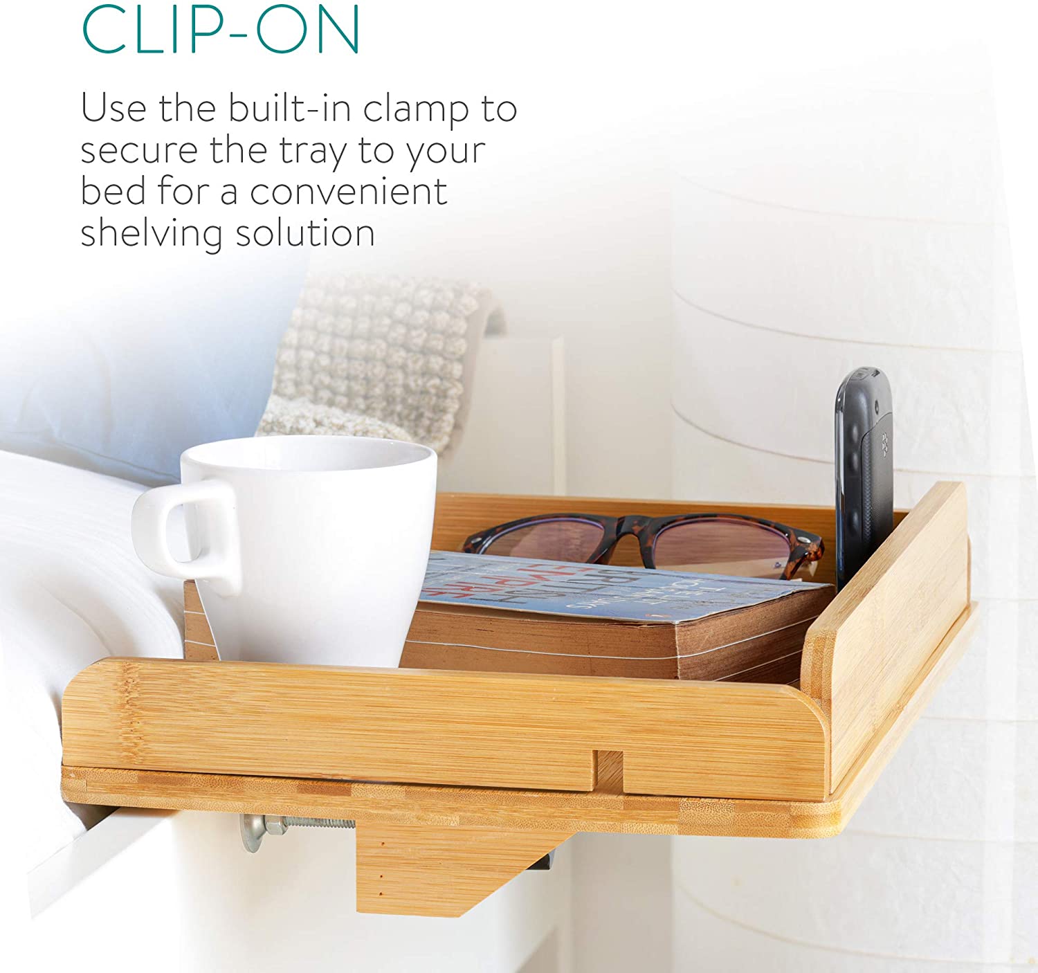 Navaris Κρεμαστό Κομοδίνο από Μπαμπού - Brown - 52639.01